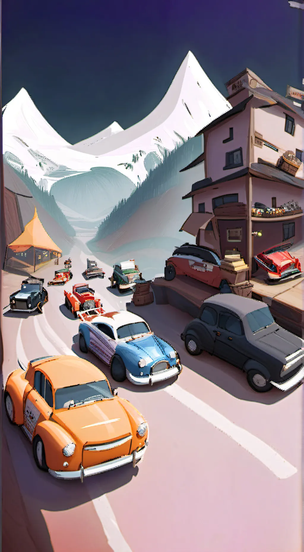 ai character: Hill Climb Racing background