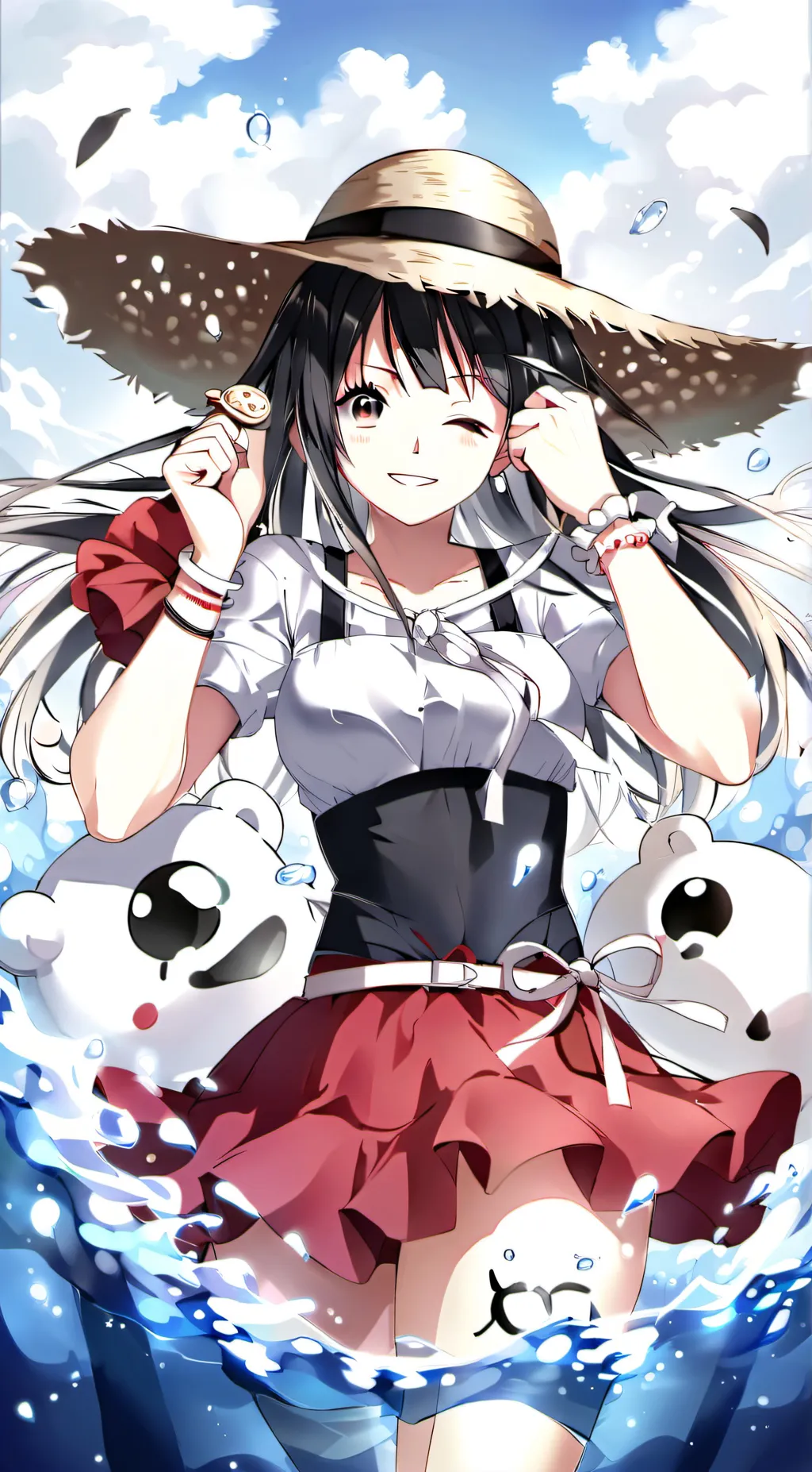 ai character: One piece crew background