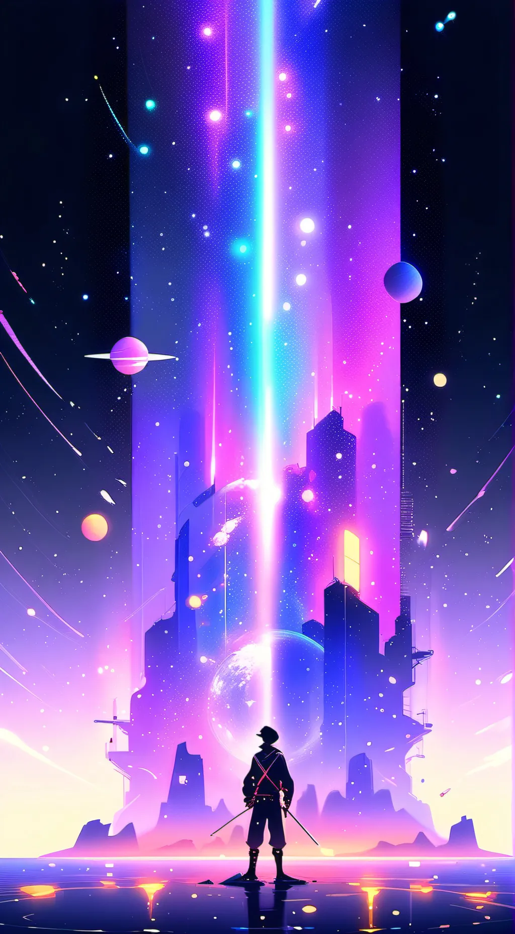 ai character: How we met background