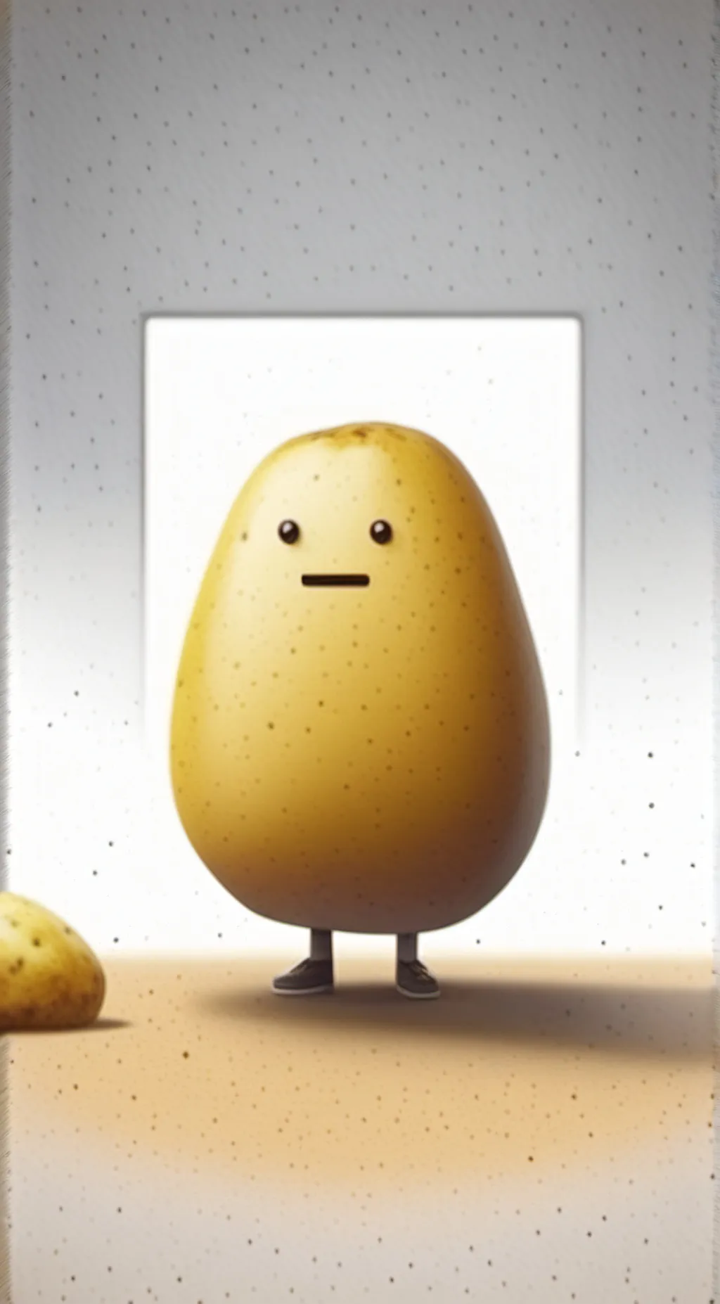 ai character: Mr. Potato background
