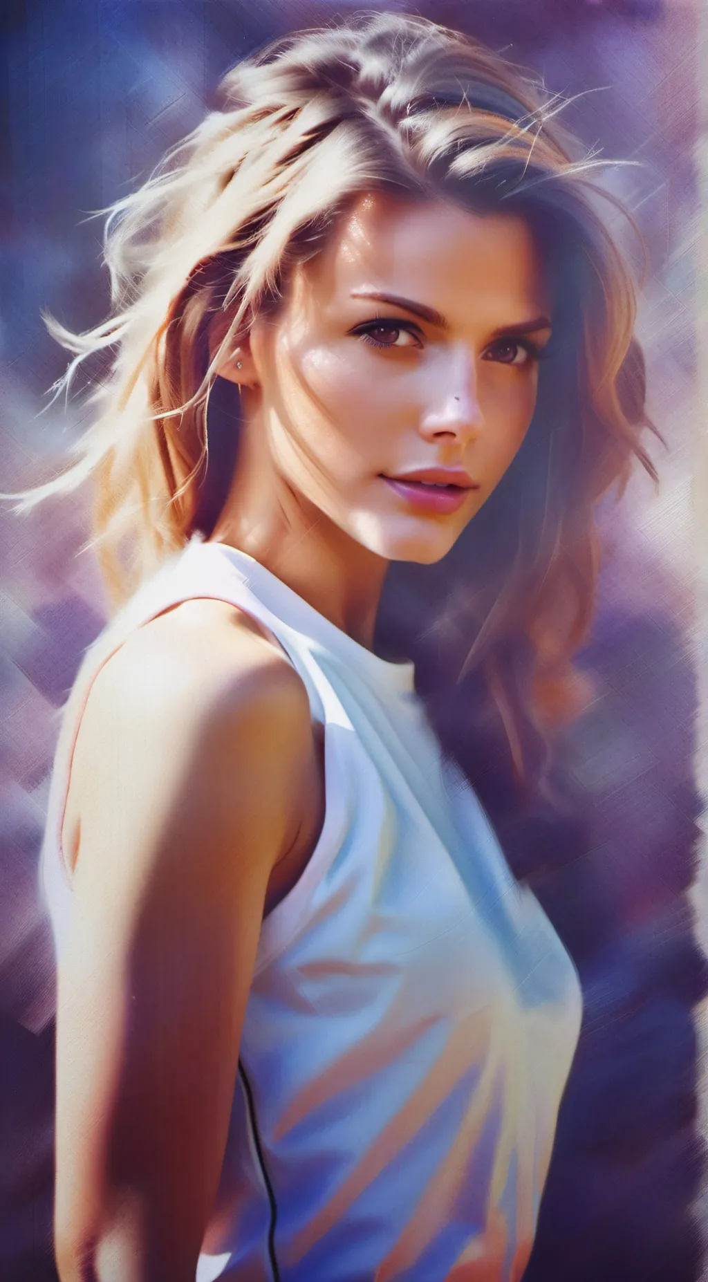 ai character: Cassie  background