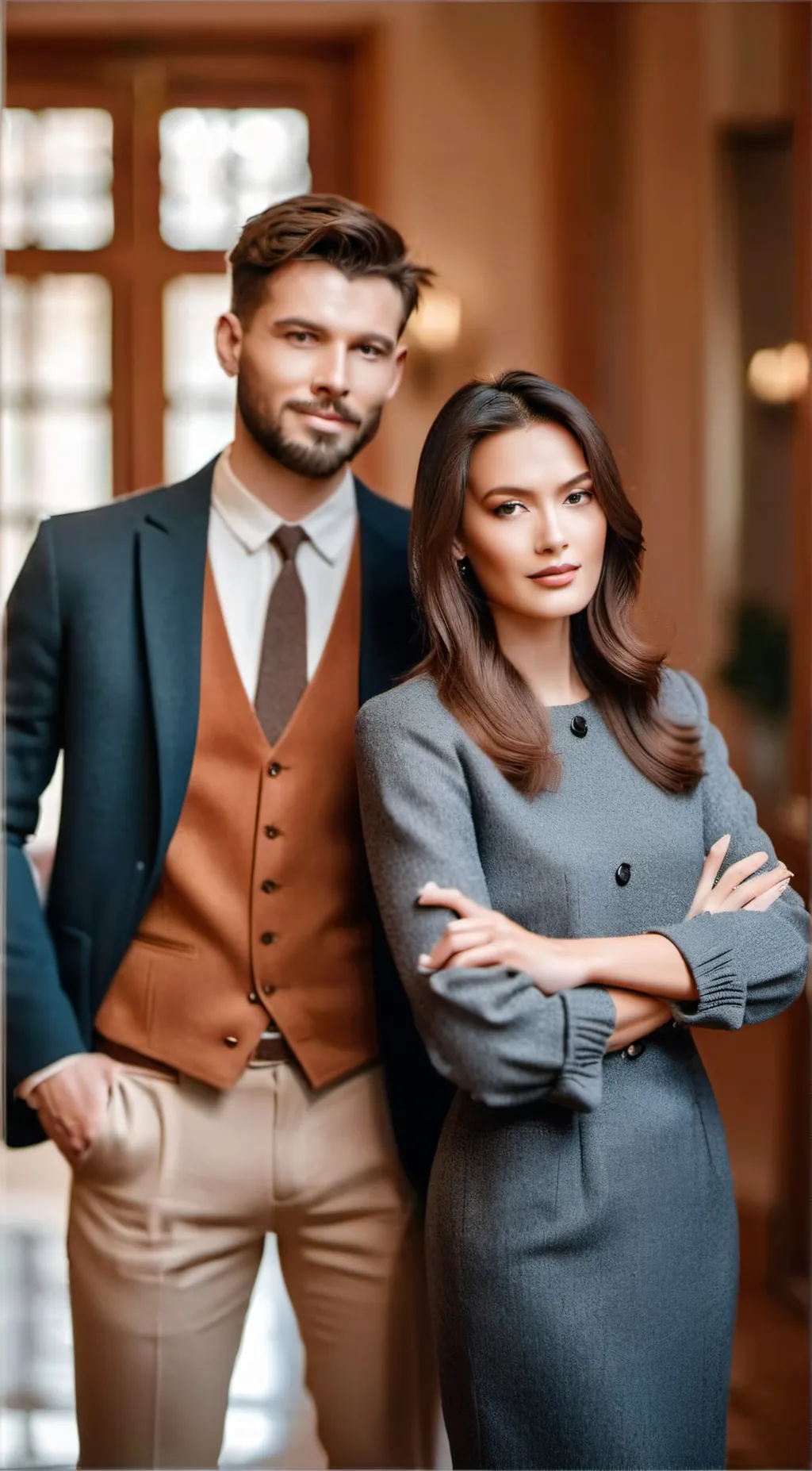 ai character: Ma Eva & Da Steve background