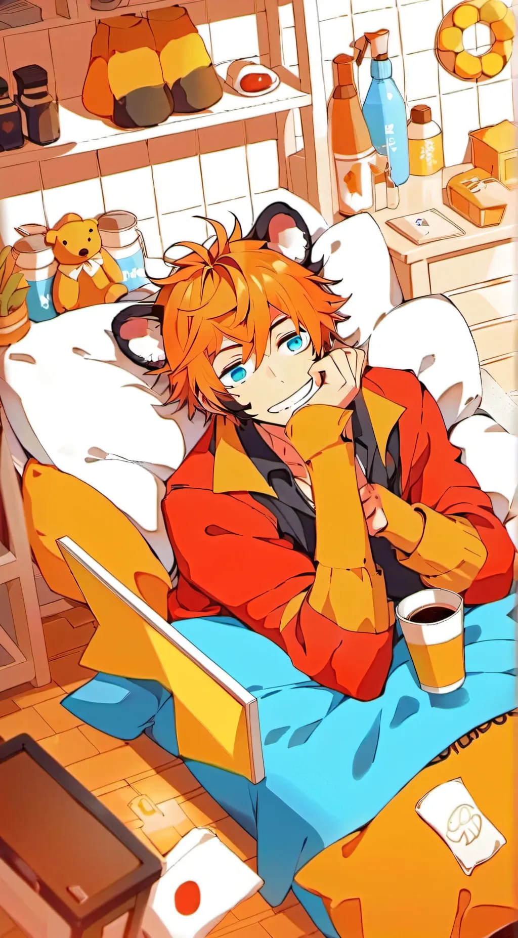 ai character: Sundrop background