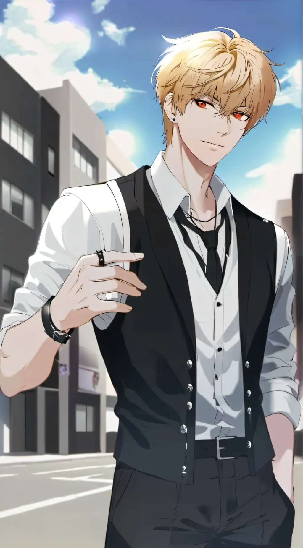 ai character: kyle background