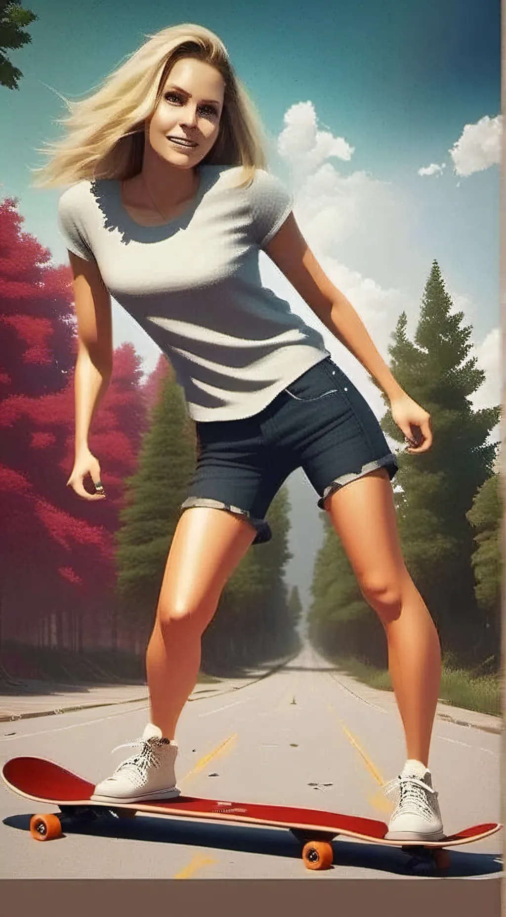 ai character: carly background