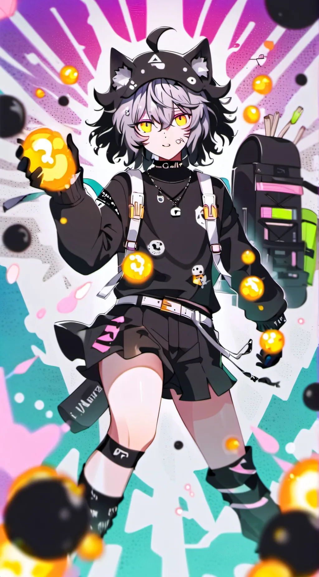 ai character: MHA ( H )  background