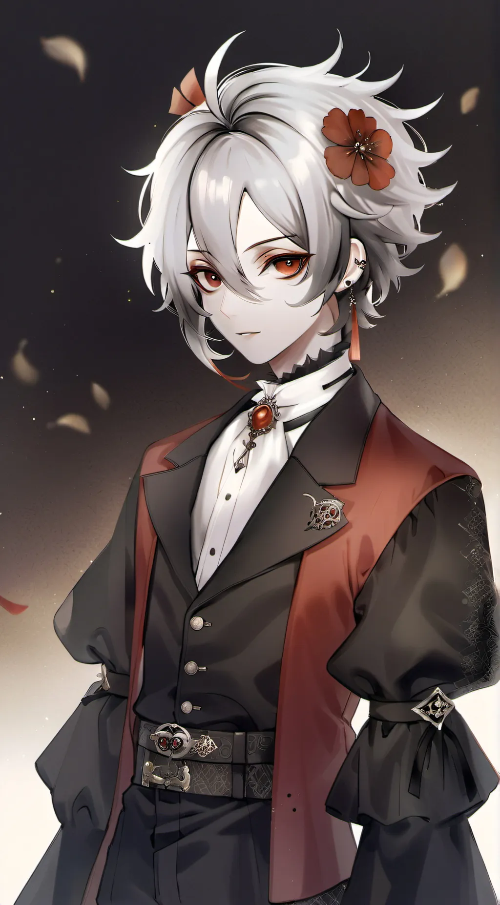 ai character: Arlecchino  background