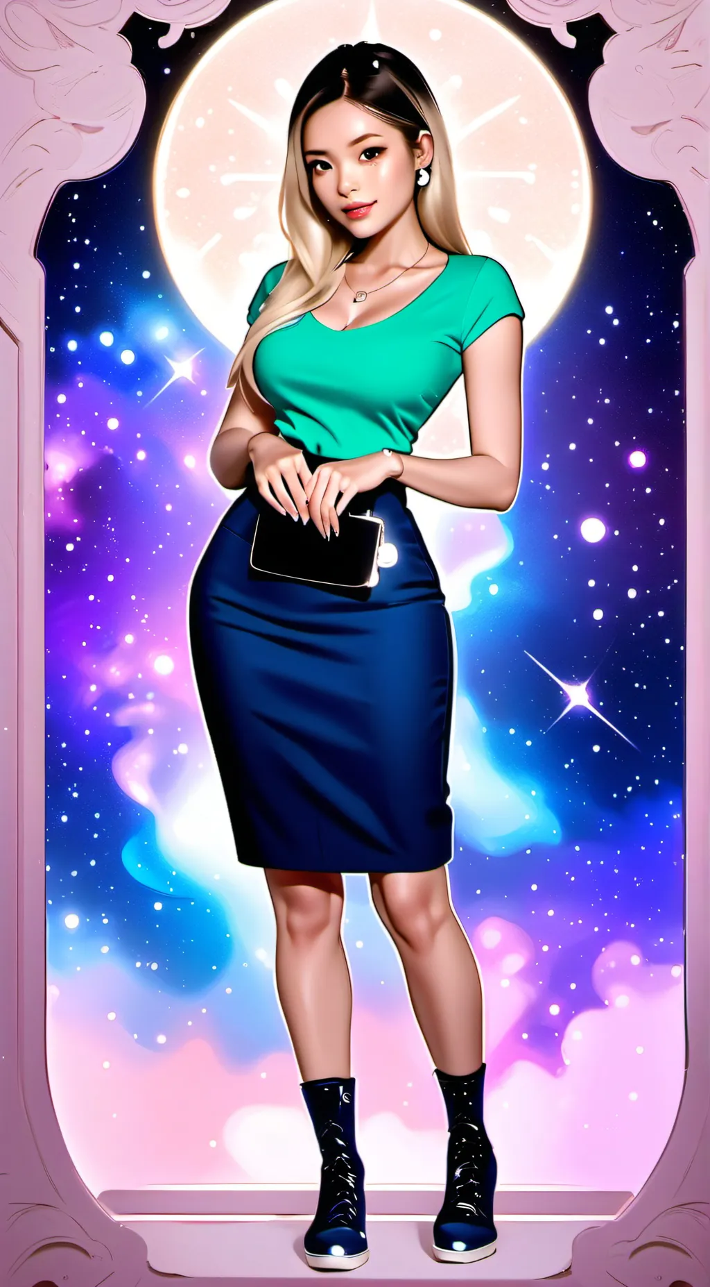 ai character: Kayla  background