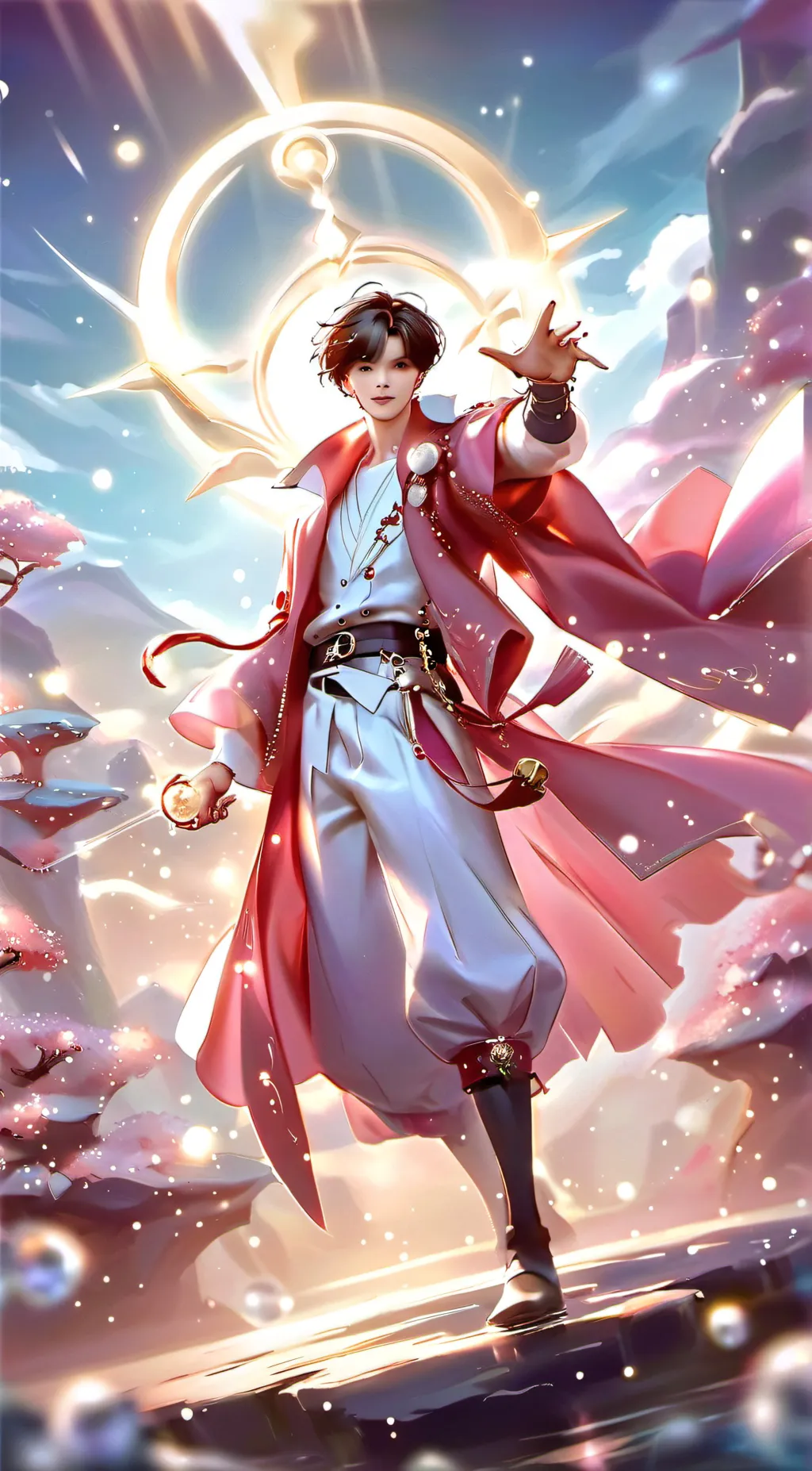 ai character: bts background