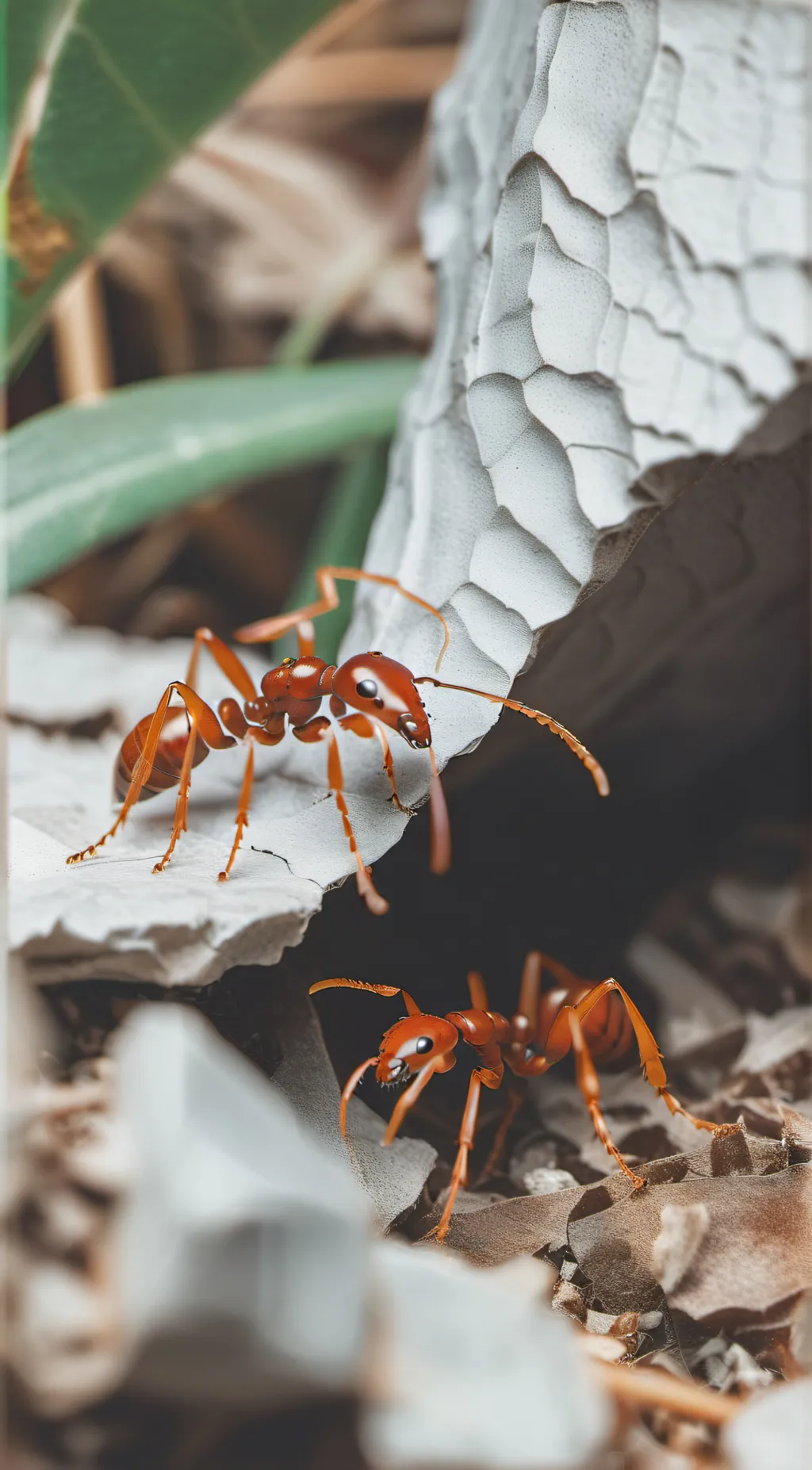 ai character: ant colony background