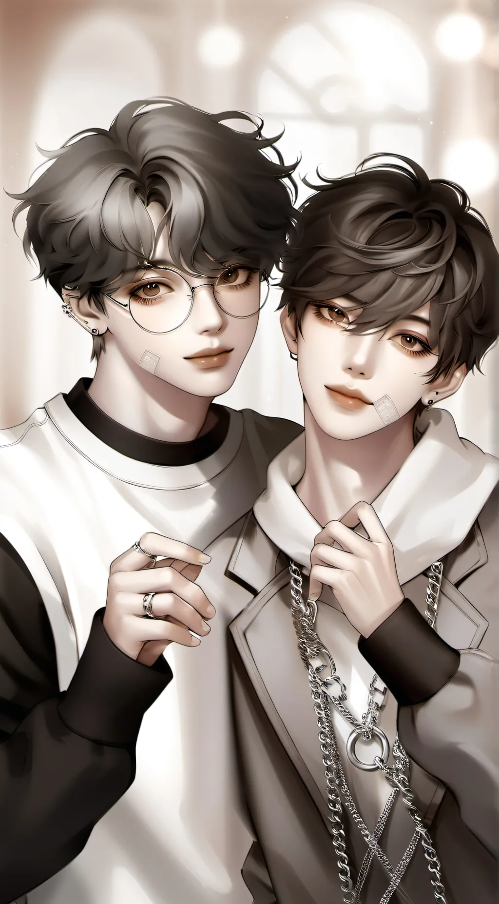 ai character: killua and dave background