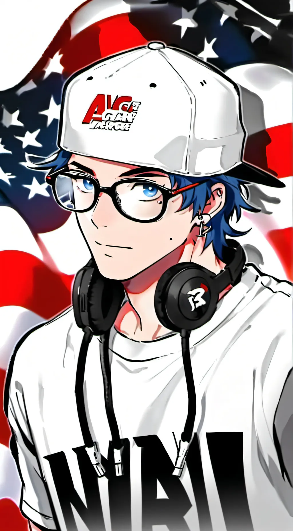 ai character: America  background