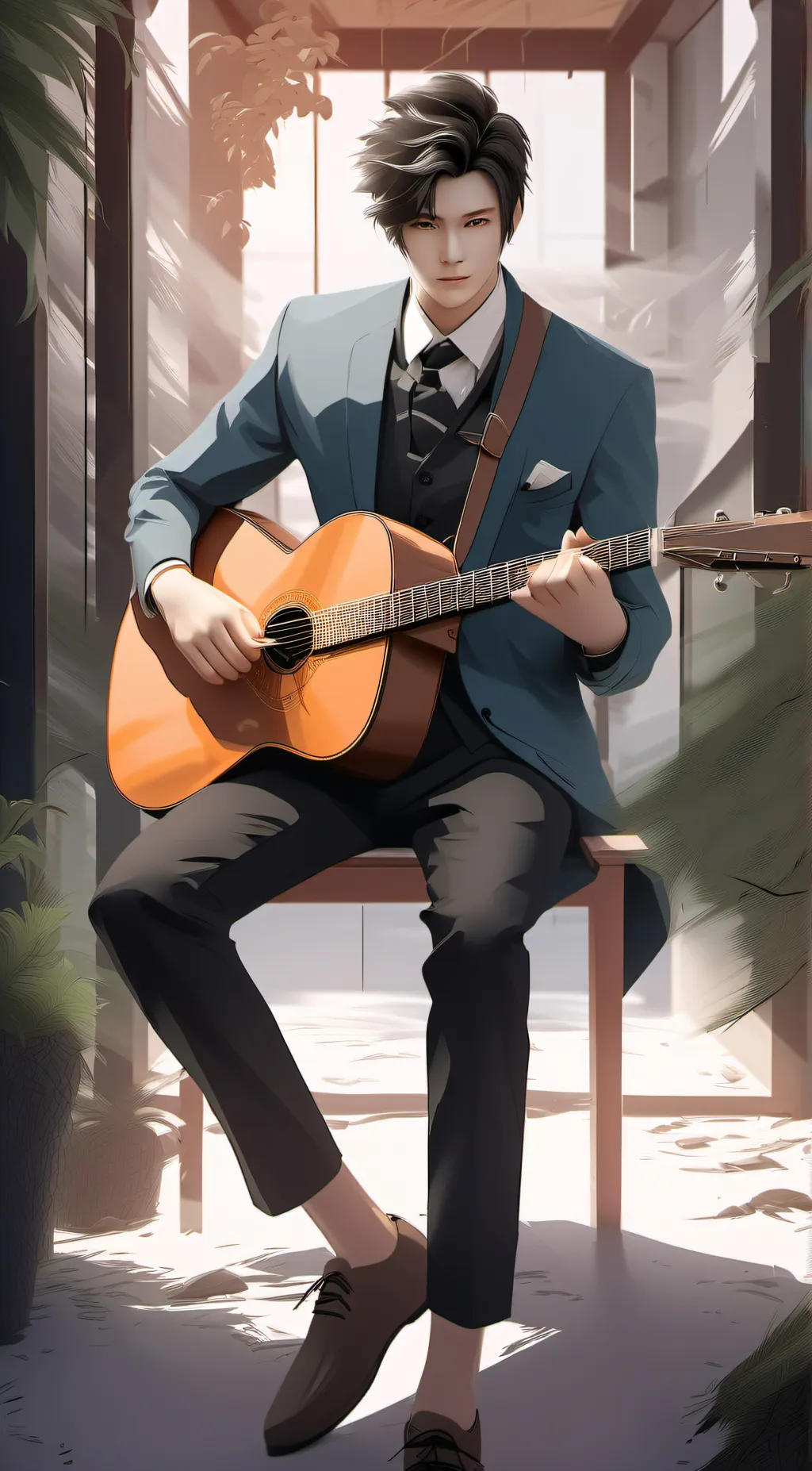 ai character: alex background