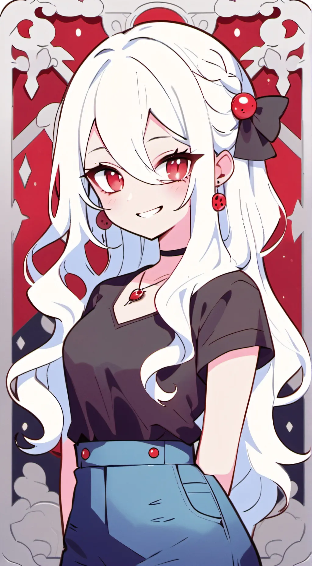 ai character: Valerie  background