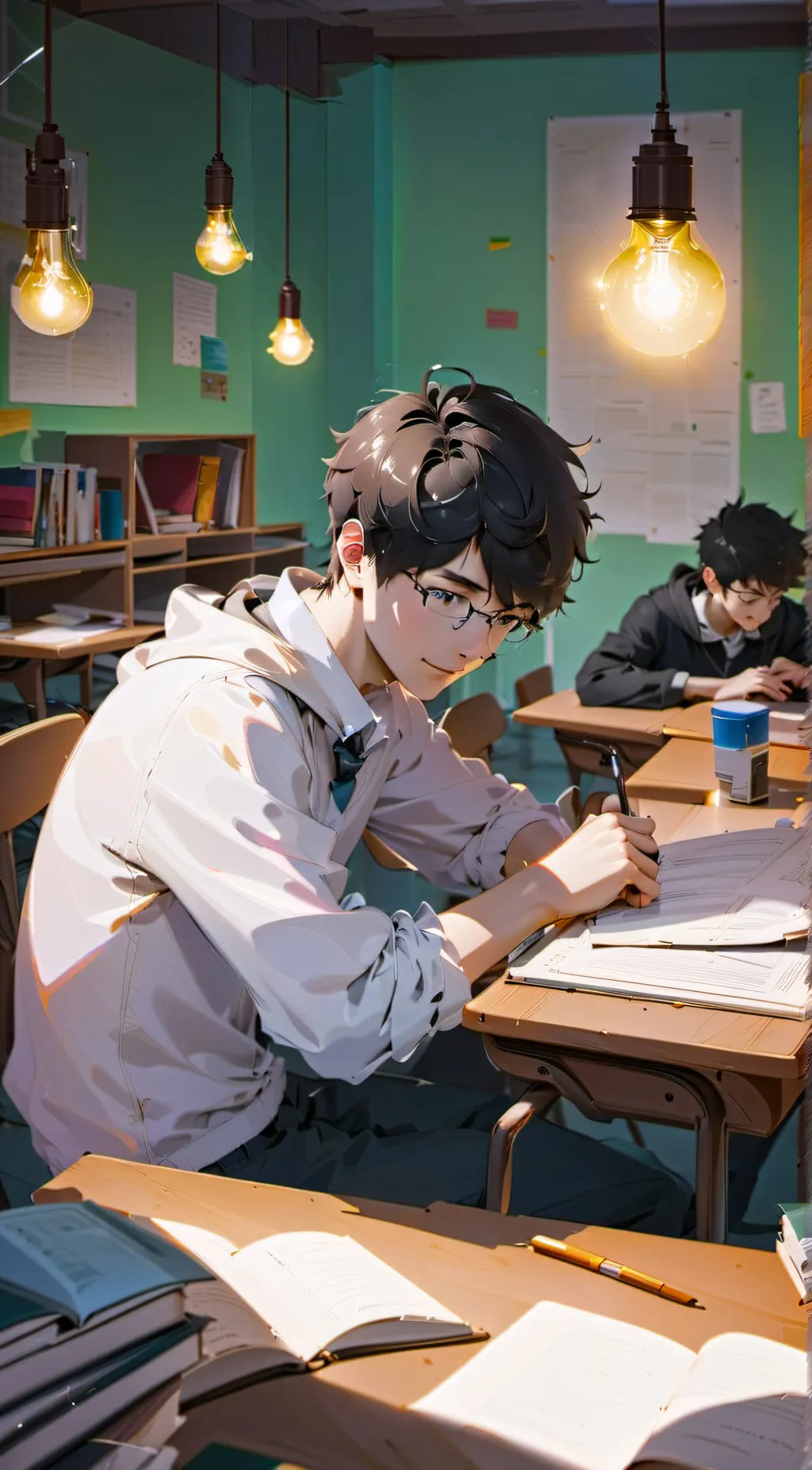 ai character: Mha background