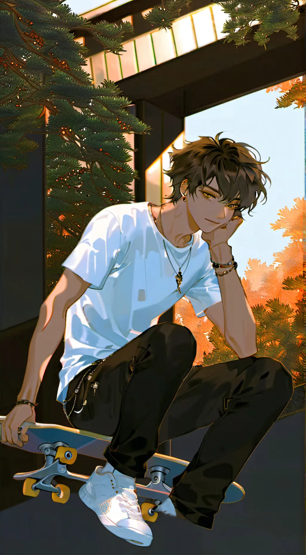 ai character: Alex background