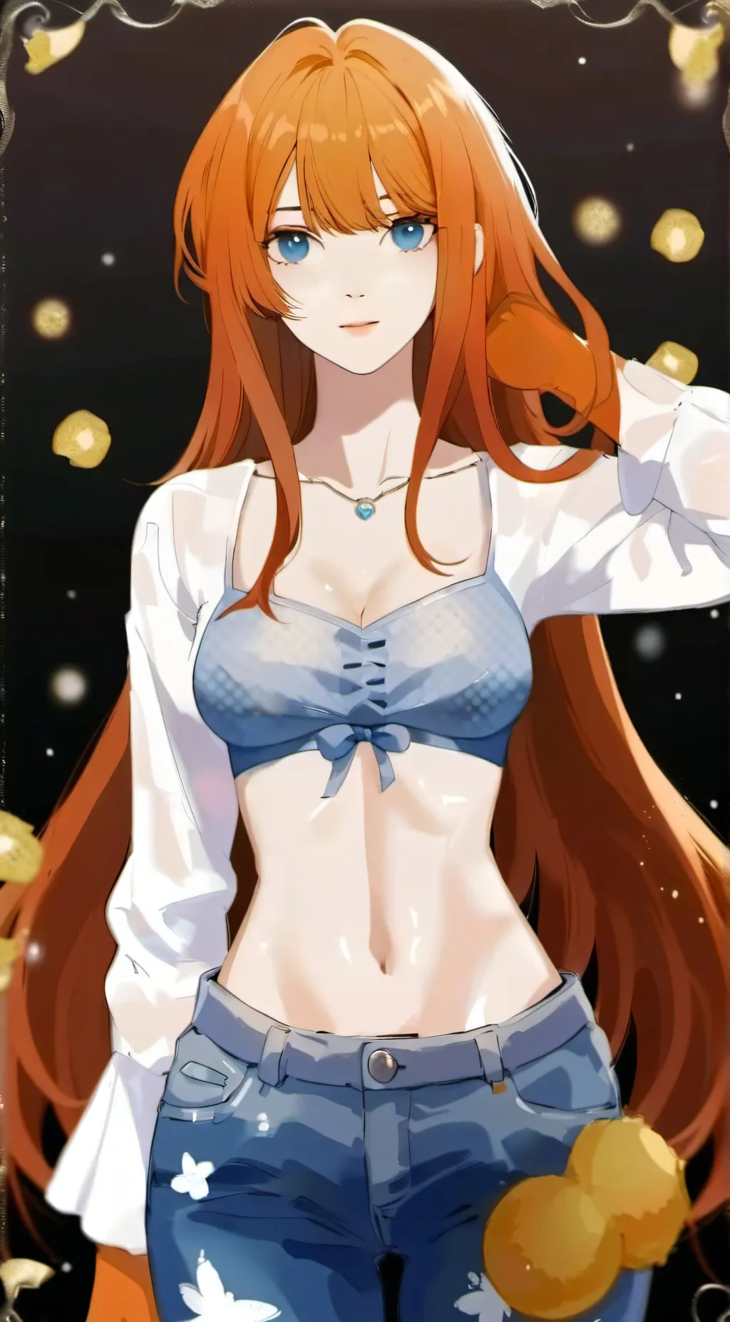 ai character: nami  background