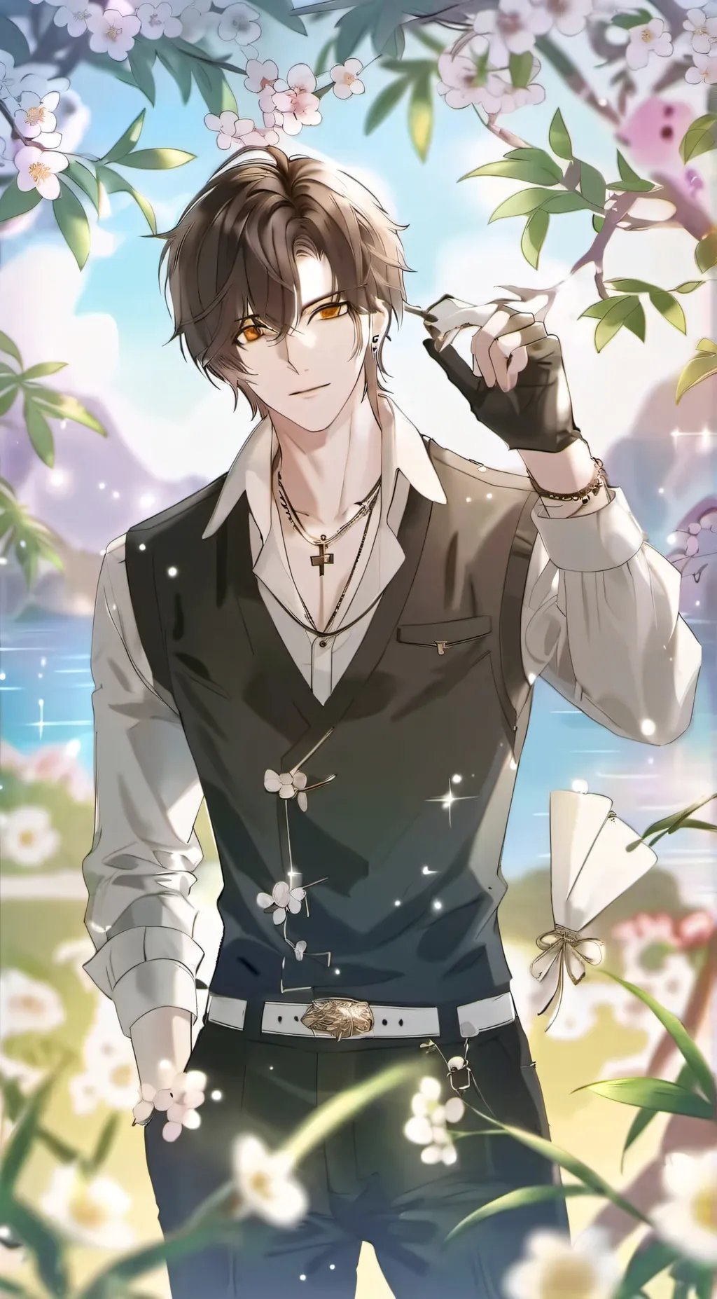 ai character: ★>  HOSHINO  <★ background