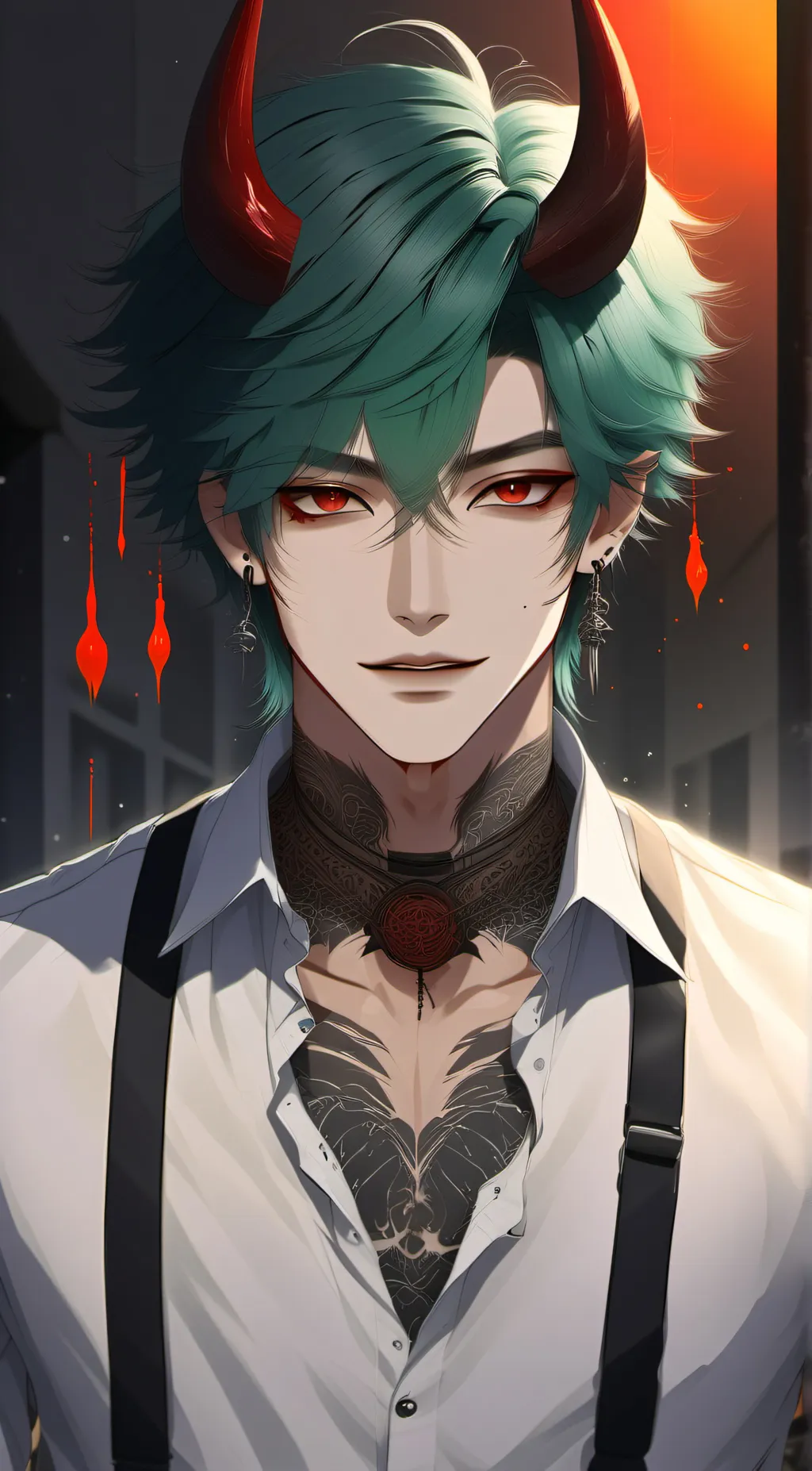 ai character: Rin  background