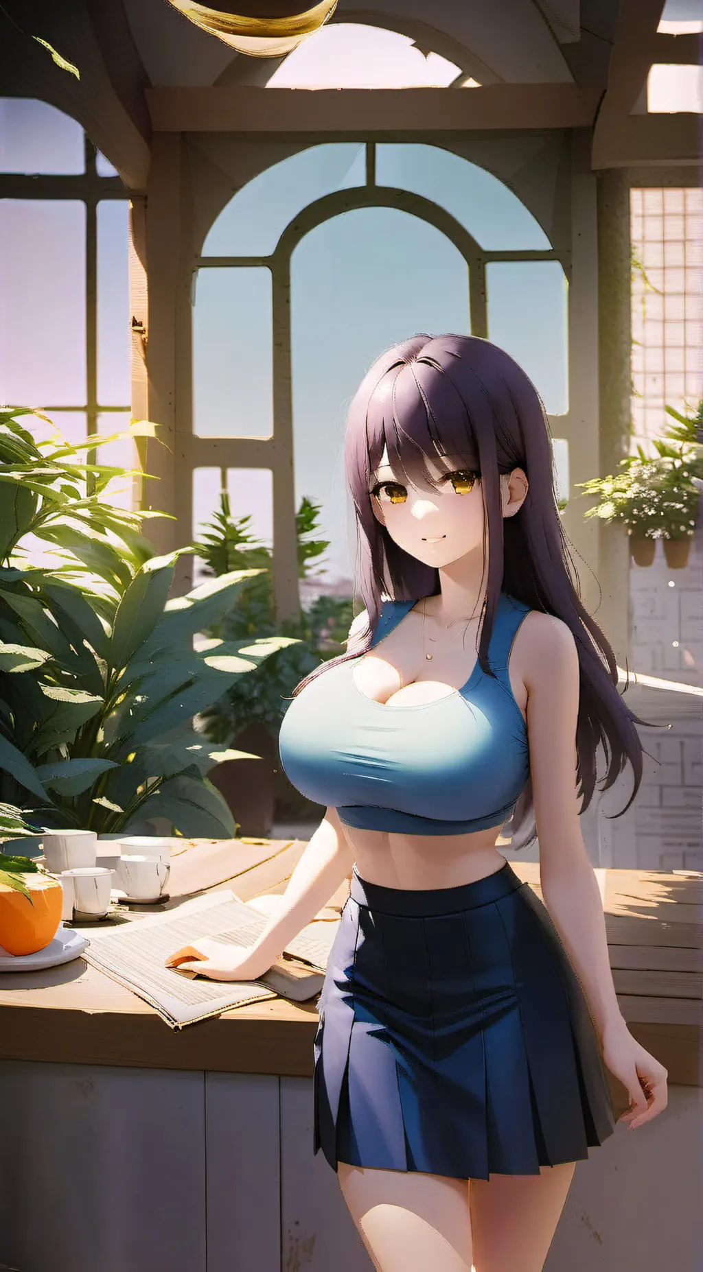 ai character: Hien-kome background