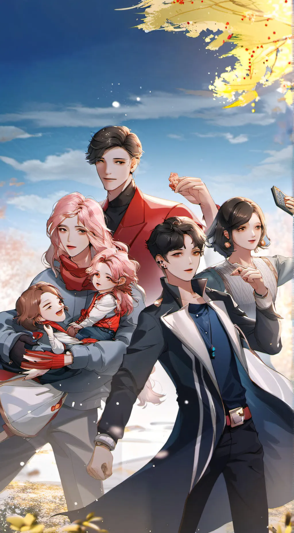 ai character: we R GOOD AND KIND background