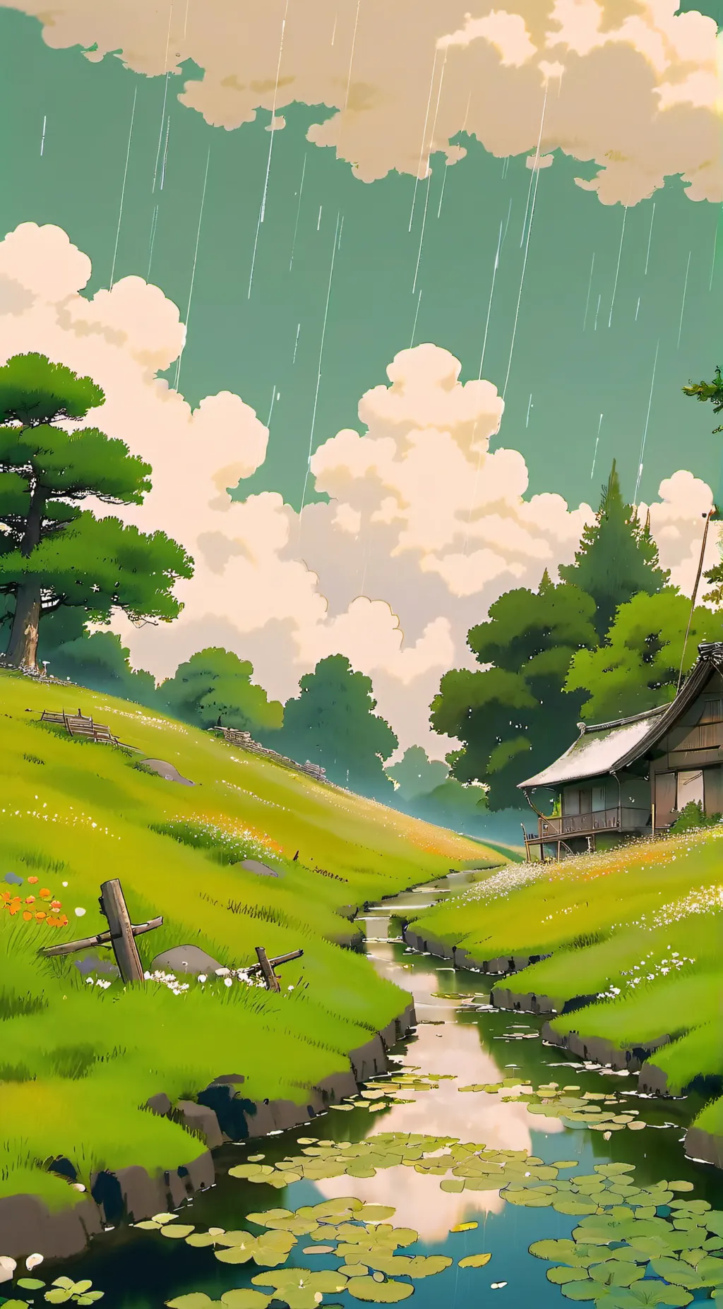 ai character: Finish the lyrics  background