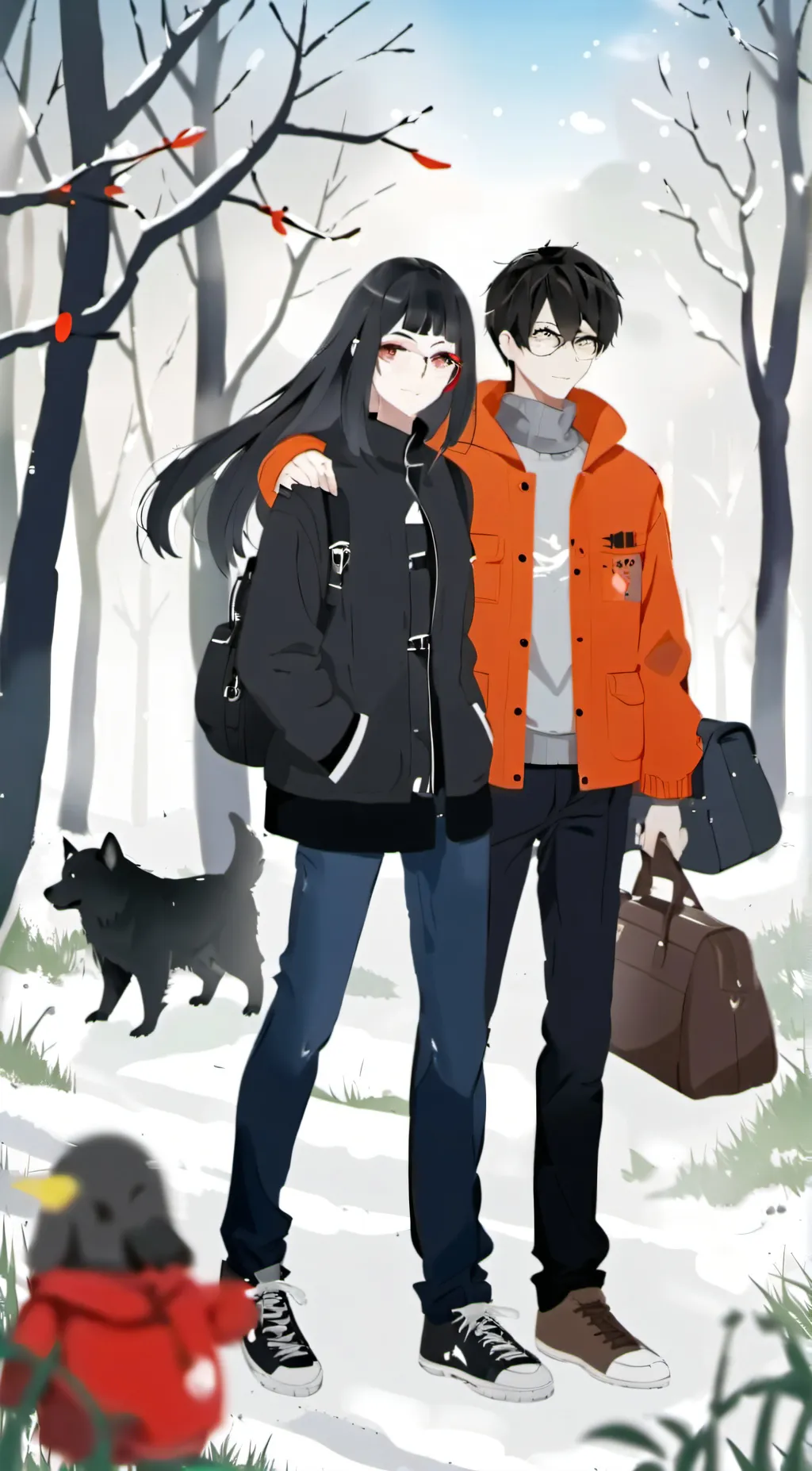 ai character: maria and loid background