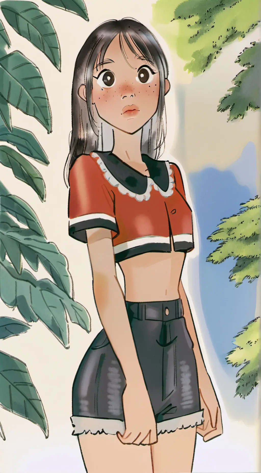 ai character: scarelet background