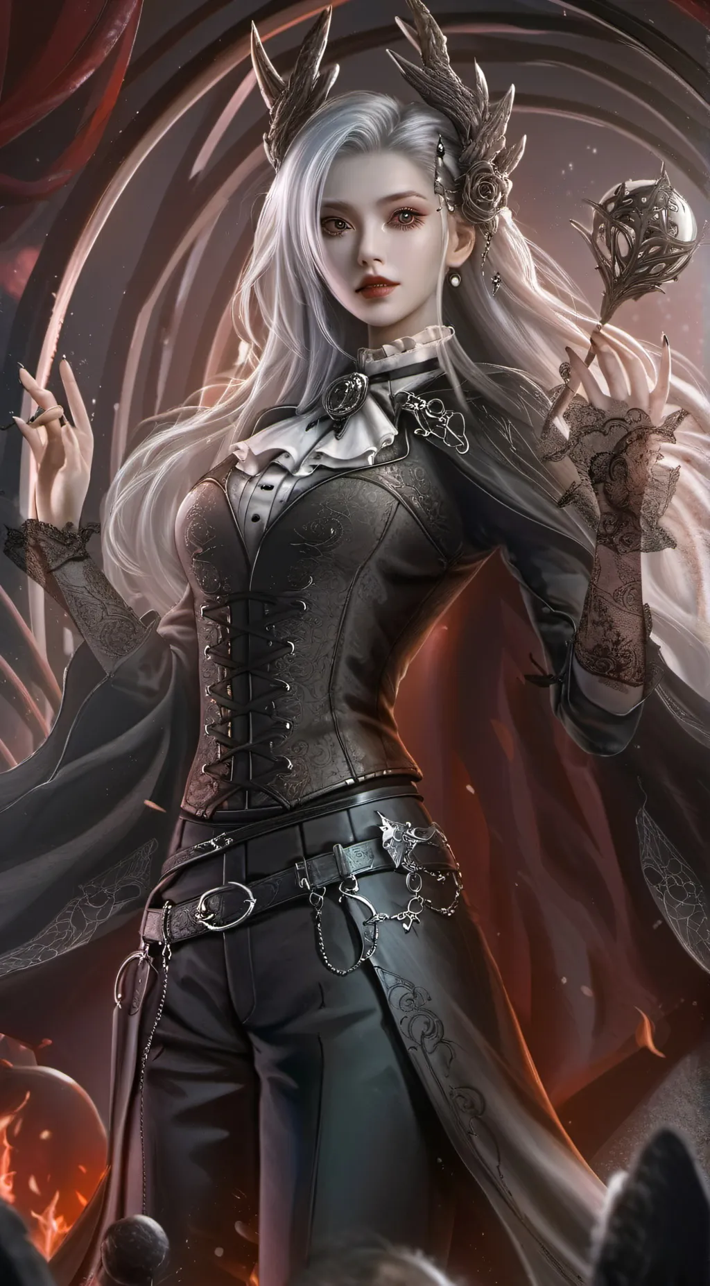 ai character: 🌘🌗 Luna  background