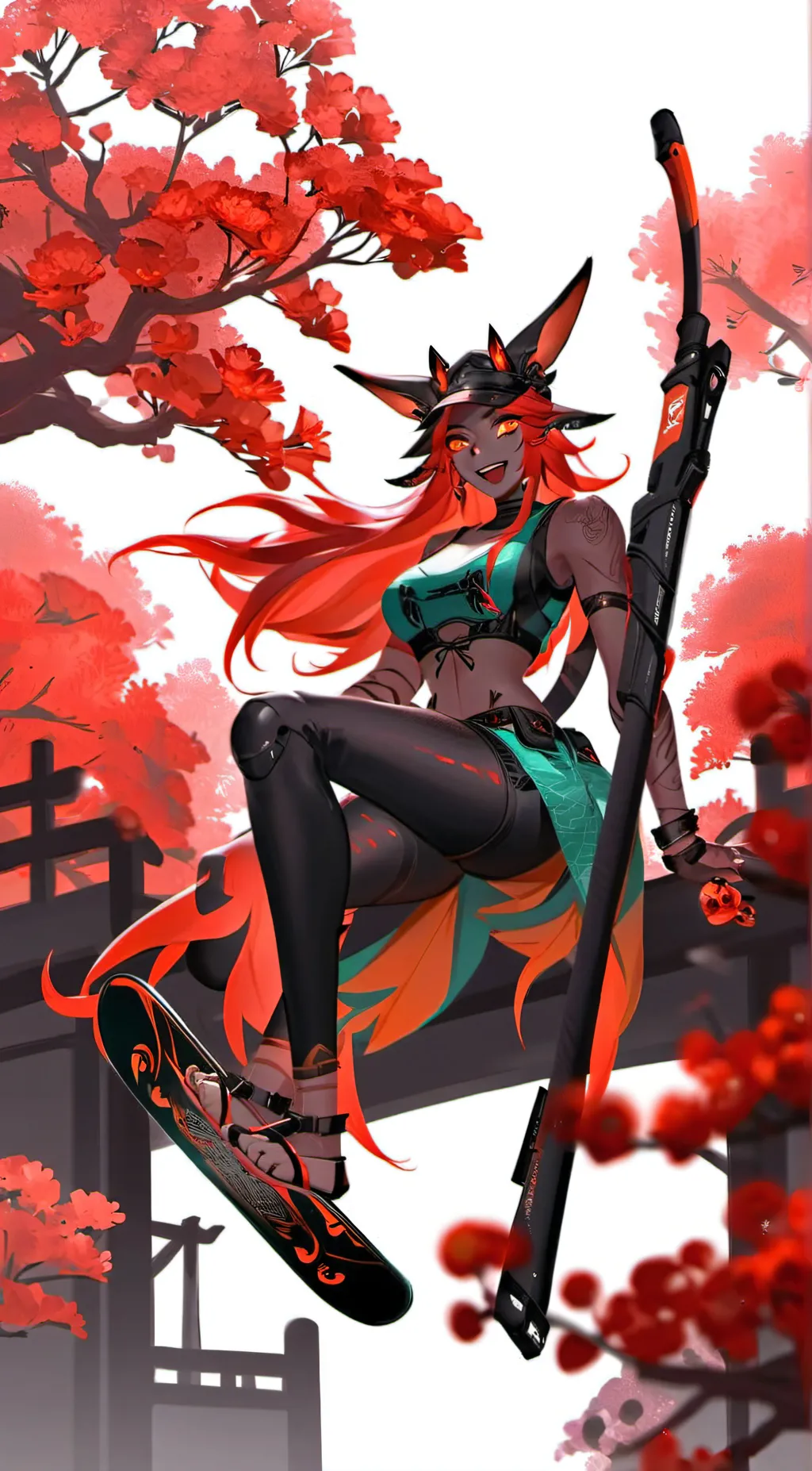 ai character: Renata selvagem  background