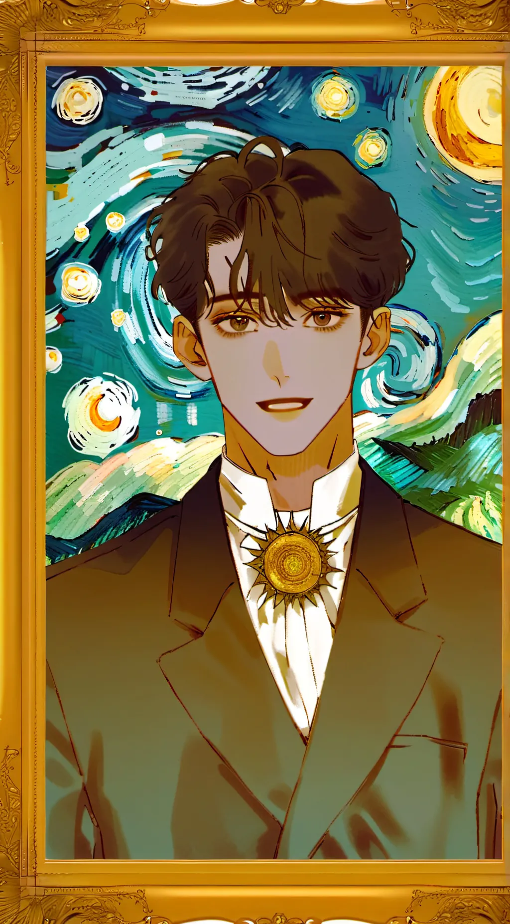 ai character: Jun Jinny woo background