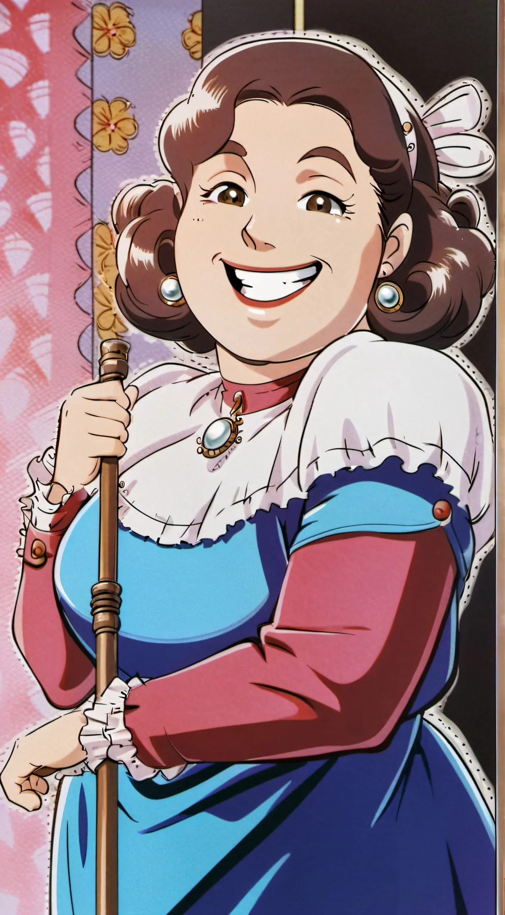 ai character: Margrette Bubbles background