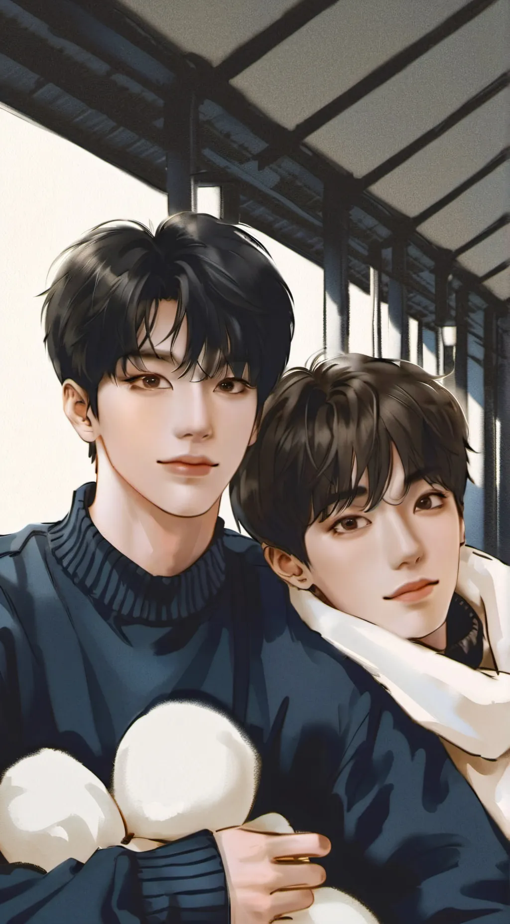 ai character: ✨SUNOO & JUNGWOON✨ background