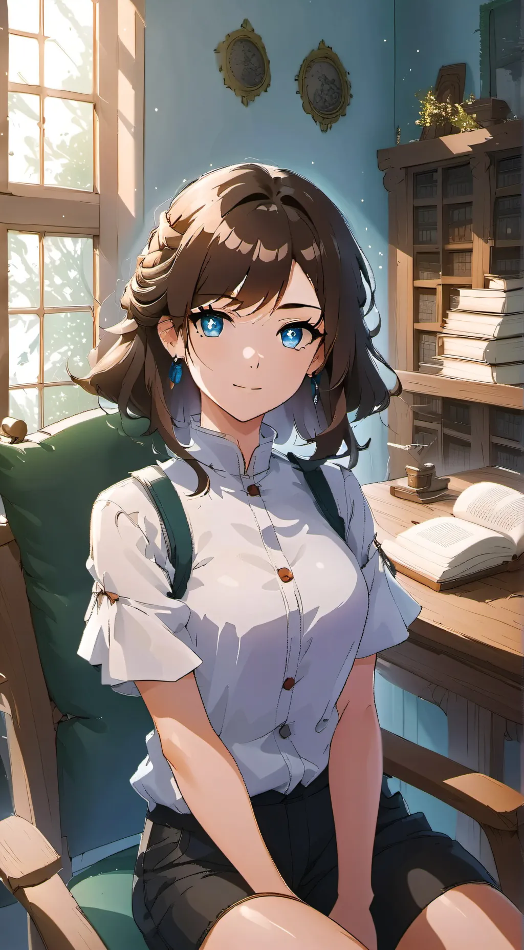 ai character: Mira background