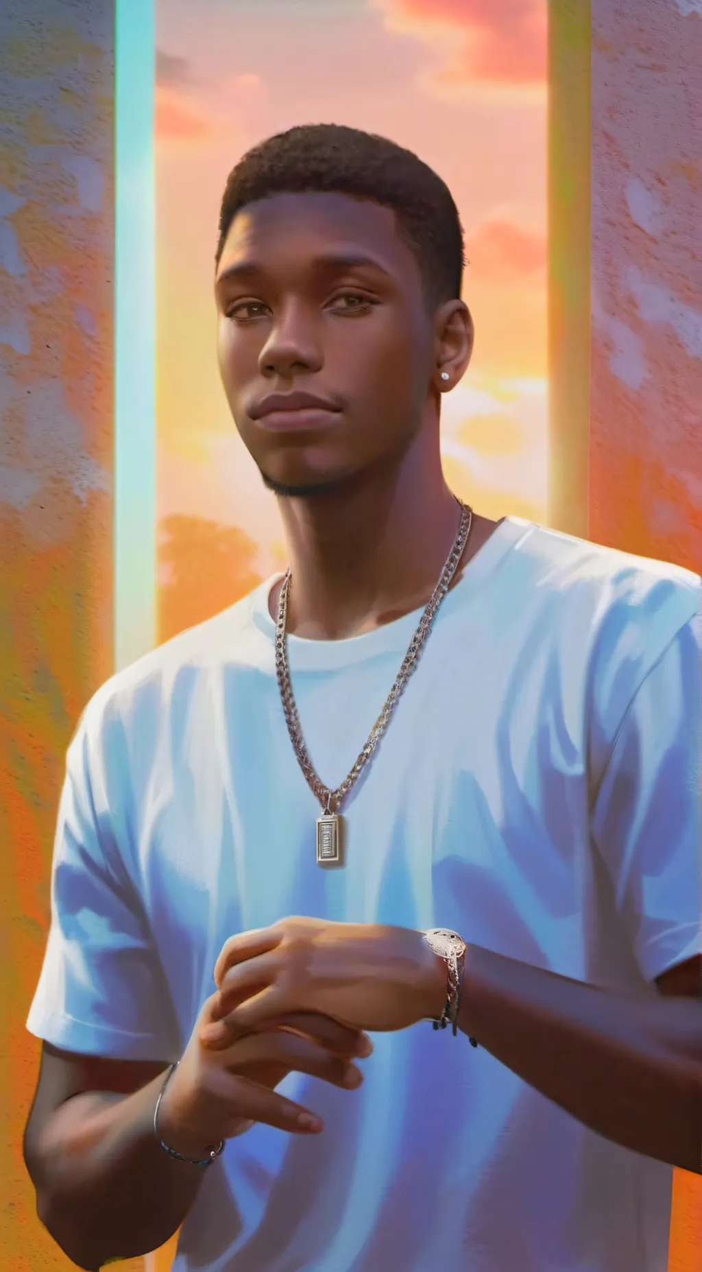 ai character: CJ  background