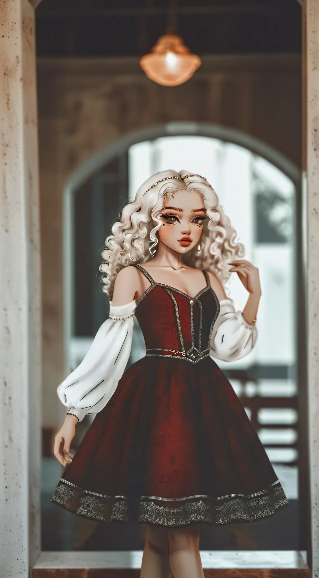 ai character: Mira background