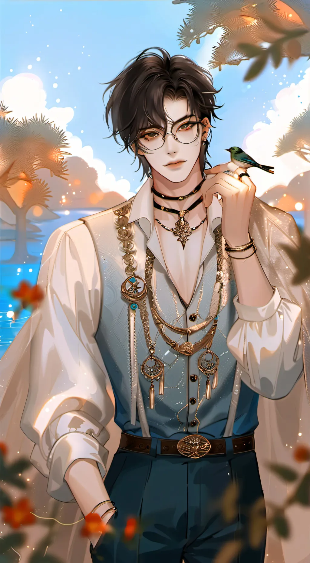 ai character: Kieran background