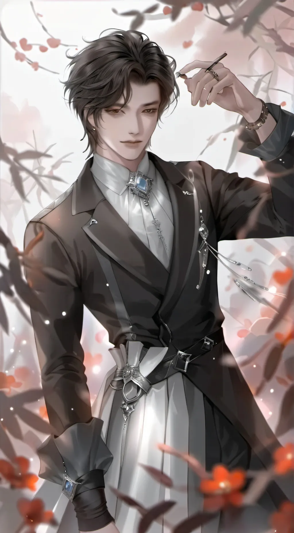 ai character: Mark  background