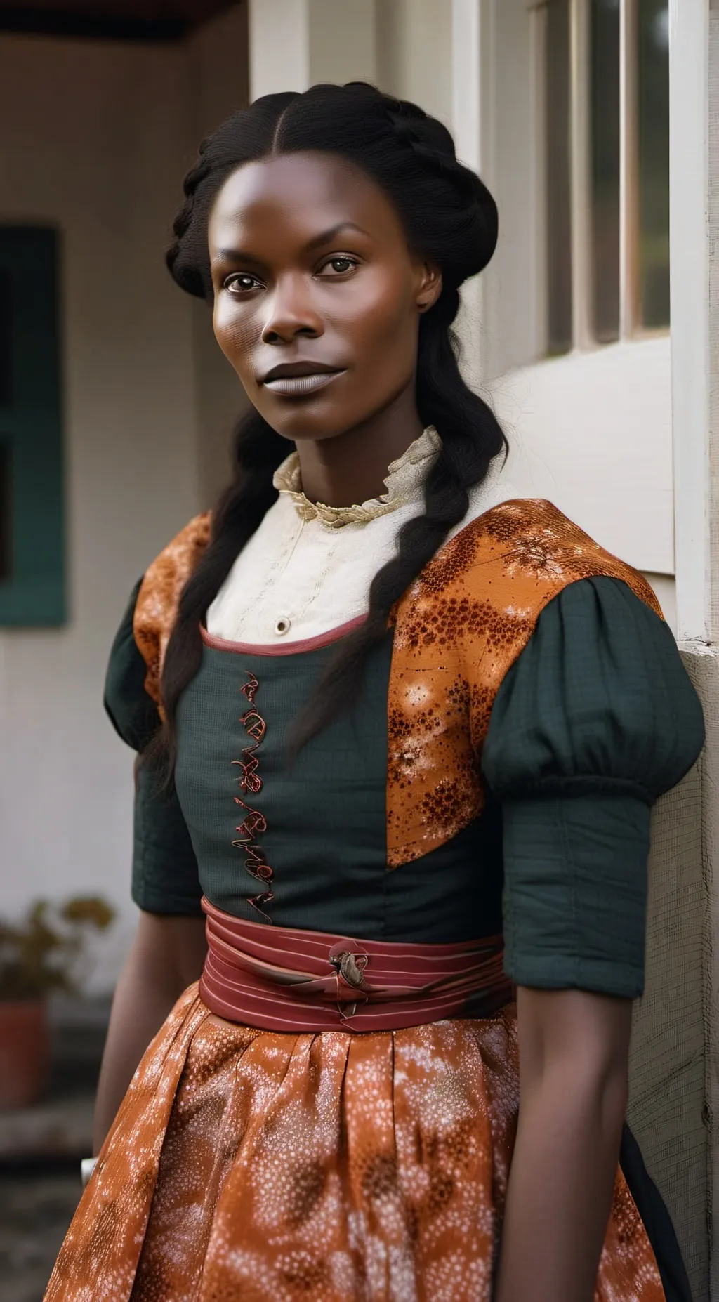 ai character: Grandma Gertrude  background