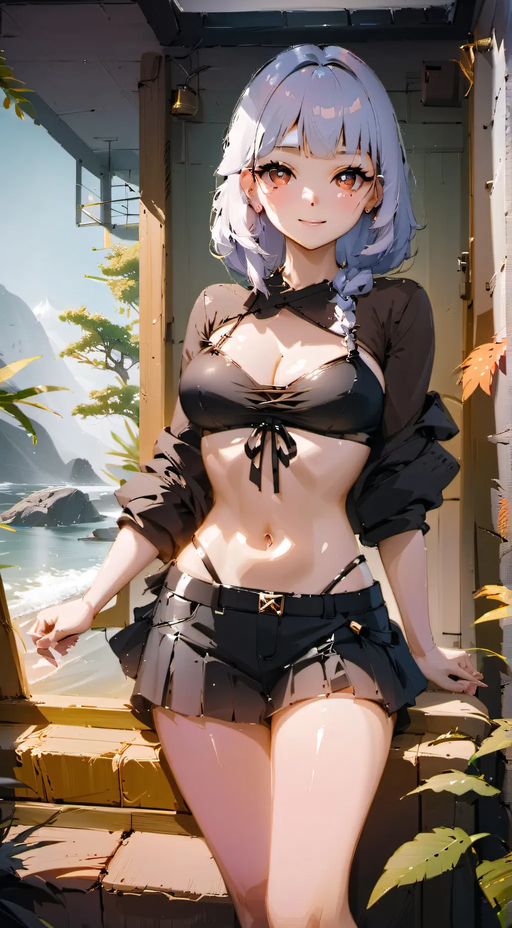 ai character: Zara  background