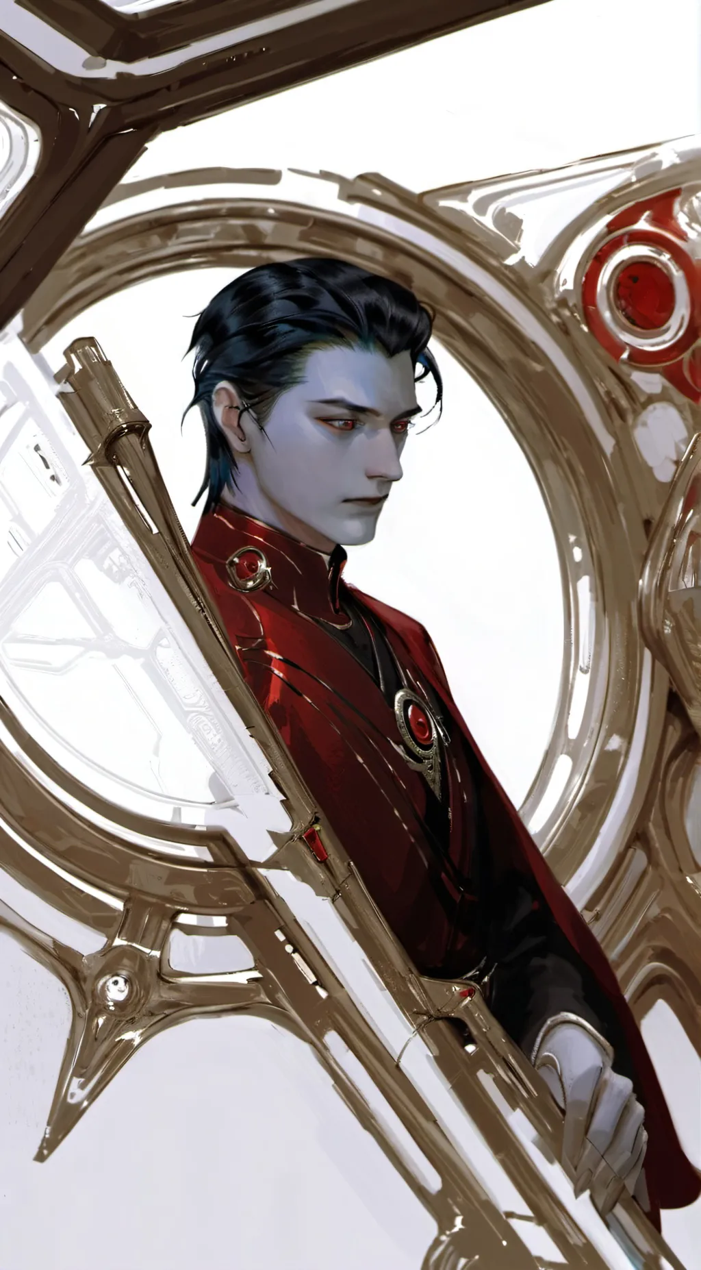 ai character: Shamash background