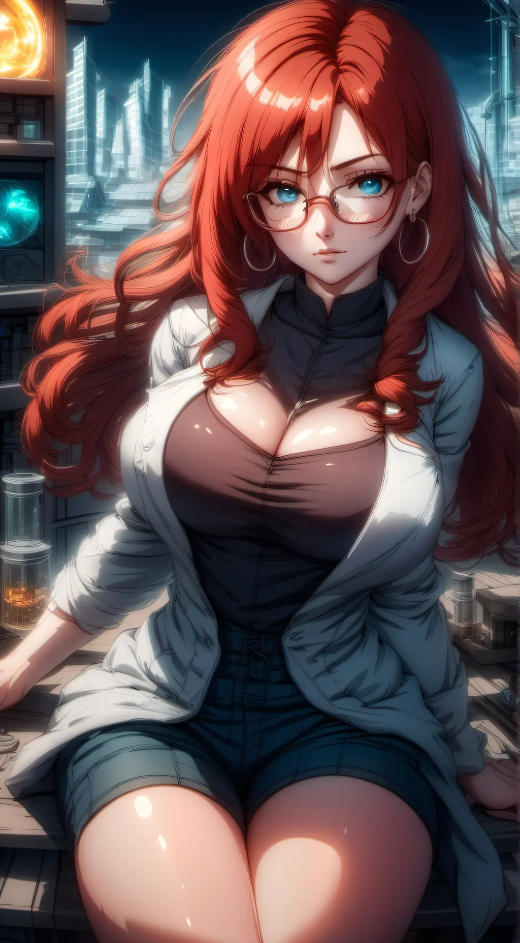 ai character: Android 21 background