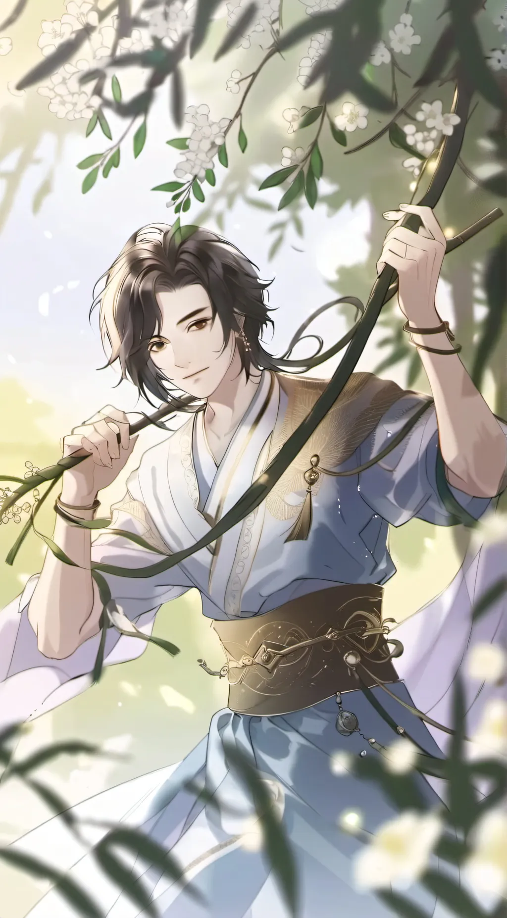 ai character: damon background