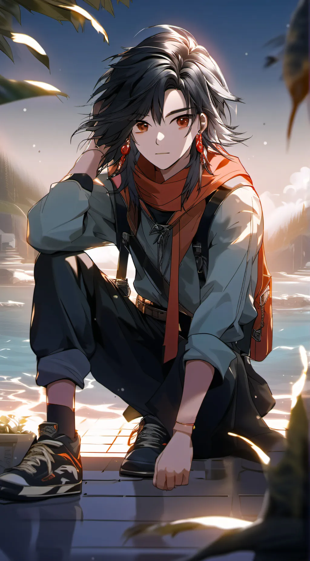 ai character: Ezra background