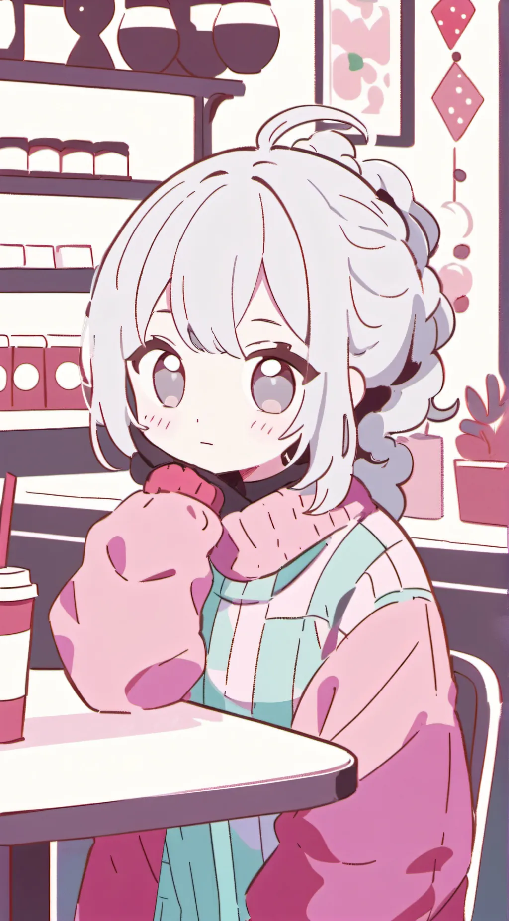 ai character: Sandy background