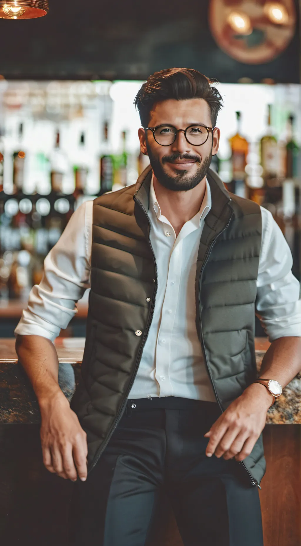 ai character: adam background