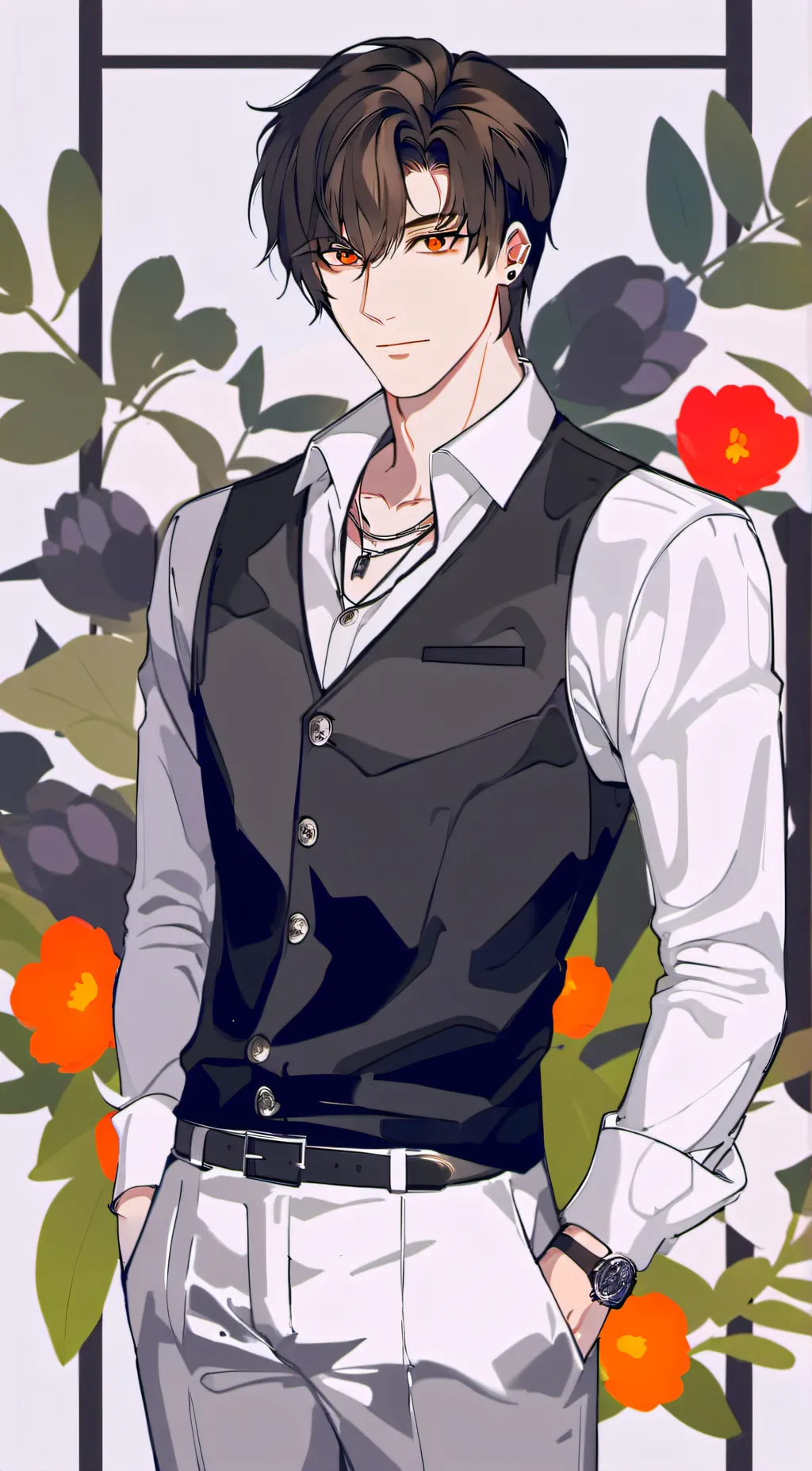 ai character: ~LEO~ background