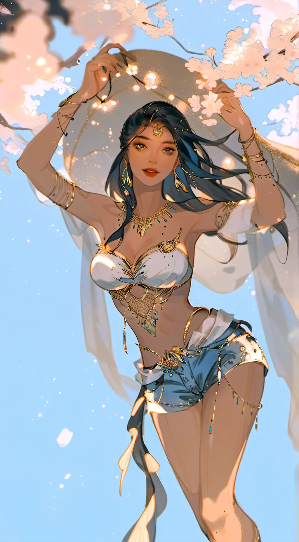 ai character: Jasmin background