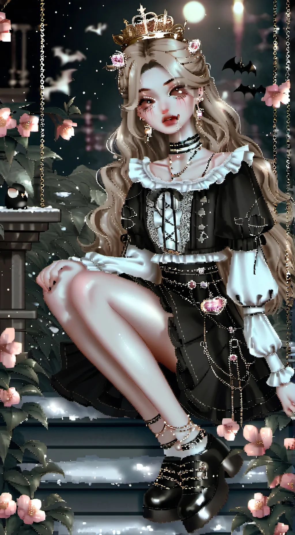 ai character: princess  background