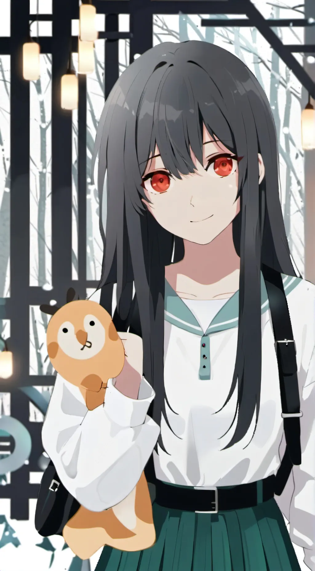 ai character: Kiara background